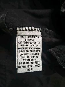 2000s Silver Flames Cross Embroidered Jacket