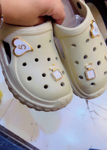 Cute Clog Sandals with Charms