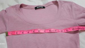Hypnotic Korean Ribbed Crop Top – Short Sleeve