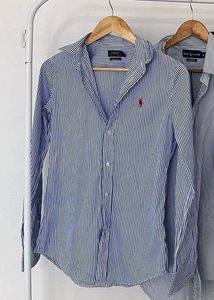 Polo Ralph Lauren Blue Checked Shirt - Authentic