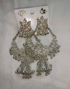 Stunning Oxidized Jhumka Earrings