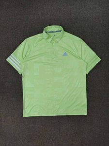 Adidas Lime Green Polo Shirt
