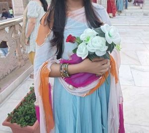 Stunning Blue Kurta Set with Dupatta
