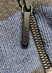 Mens DKNY half zip sweater Size S