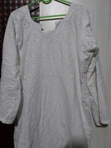 Pure Cotton Chicken Kari Kurta