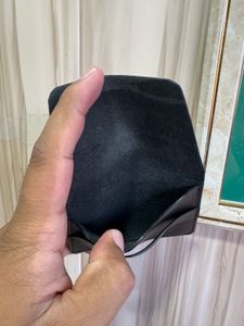 Atoll Greece  Black Genuine Leather Flap Wallar