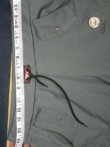 Men's Grey Cargo Joggers with shirt