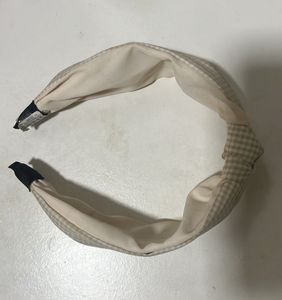Cute Gingham Knot Headband