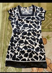 Elegent Satin Fabric Dress