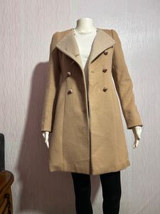 Beige Overcoat