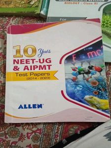 NEET UG Biology Study Books