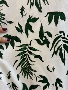 Stylish Leaf Print Co-ord Set