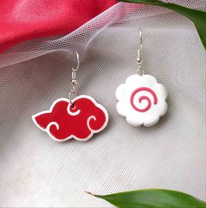 Naruto maki and Akatsuki Mismatch Anime Earrings