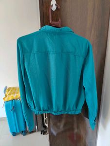 5 Teal V-Neck Wrap Tops