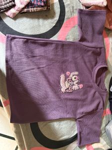 Cozy Purple Pajama Set