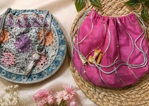 combo of 2 potli bags