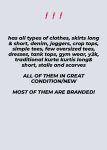 Wholesale Price Clothes Thrift