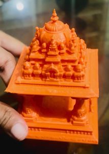 Miniature Temple Showpiece