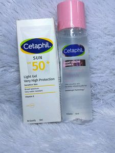 Pack Of 2 Cetaphil Skincare Products