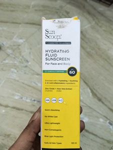 Sun Scoop Hydrating Fluid Sunscreen SPF 60