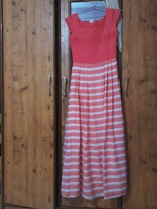 XS Pink Striped Dress