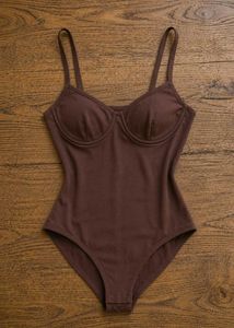 New Brown Bodysuit Shapewear