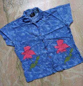 Button-up Resort Style Shirt