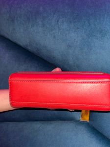 Michael Kors Red Chain Bag with E Bill