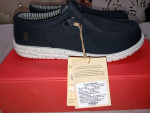 Solethreads men amigo black canvas low top
