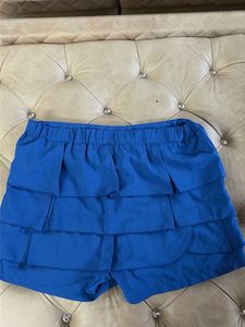 Blue Tiered Skort
