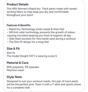 Black Athletic Jogger Pants