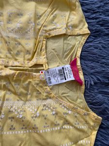Light Yellow Kurta