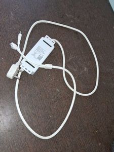 White Power Adapter Cable
