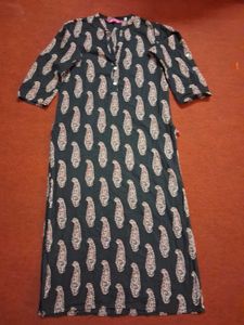 Paisley Print Kurta