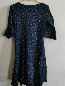 Chic Floral Print Midi Dress