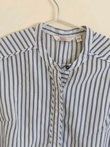 🆕 Wills Striped Button-Up Shirt