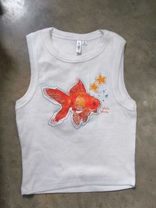 Cute Goldfish Tank Top