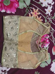 Golden Sequin Blouse Brand New Unused