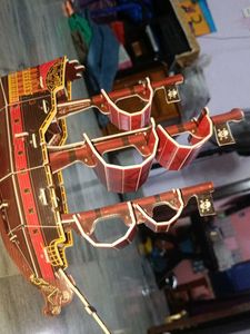 THE QUEEN ANNE REVENGE SHIP MODEL