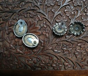 Oxidised Brass Studs