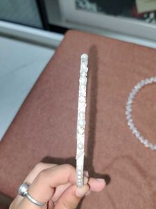 Sparkling Beaded tiara and head band set