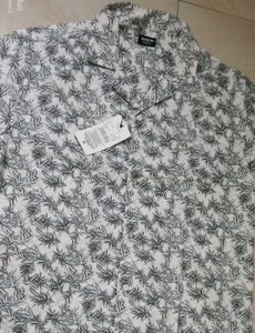 New With Tag shein Stylish Print Shirt Half Sleeve