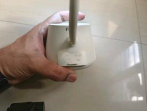 White Desk Lamp with Speaker
