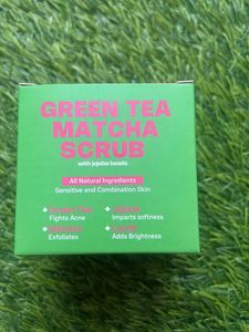 FreshLuxe Green Tea Matcha Scrub