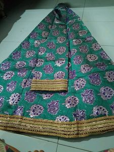 Semi Stitched Lehnga With Blouse