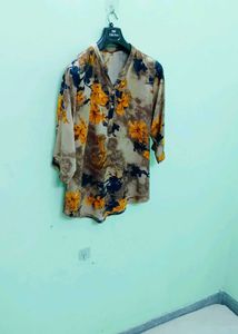Stylish Floral cotton Kurta