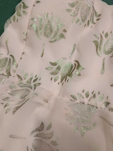 Light Pink Floral Print Dress