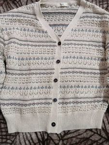 Crochet Knit Cardigan