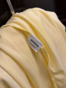 Elegant Yellow Sundress