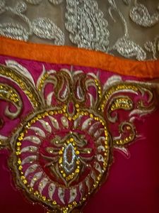 Embroidered Pink Kurta